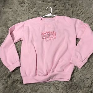Nike embroidered crewneck